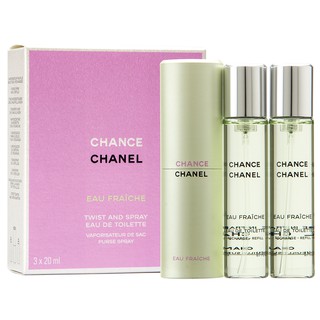 NƯỚC HOA CHANEL CHANCE EAU FRAICHE 3 ỐNG 20ML