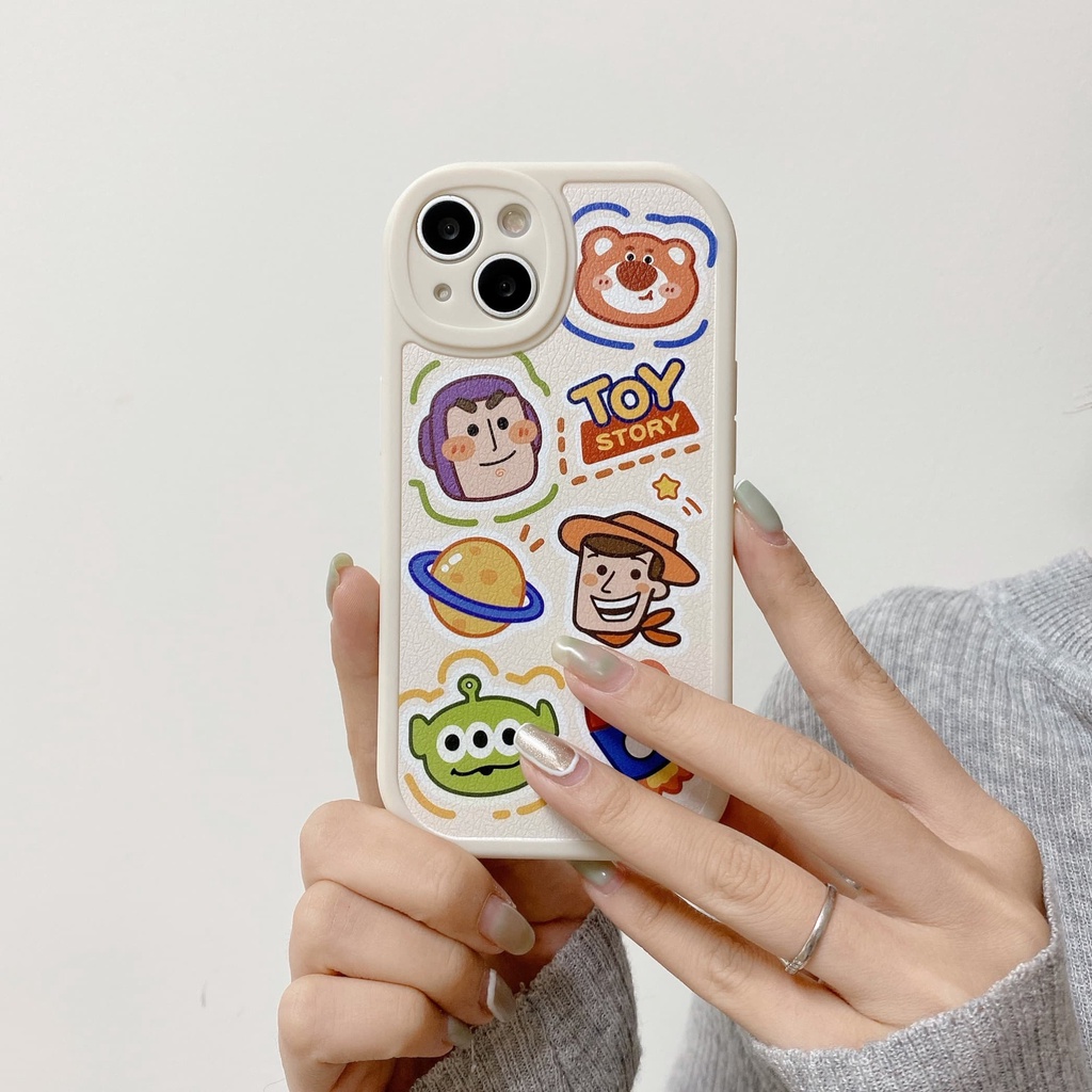 Ốp Điện Thoại Hình Gấu Lotso / Những Người Bạn Màu Hồng Chống Sốc Cho iPhone 14 / 13 / 12 / 11 / X / 8 / 7P / 6