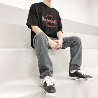 Unisex Quần jeans xuông basic Q566