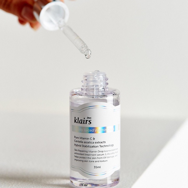 Serum Dear Klairs Freshly Juiced Vitamin Drop dưỡng trắng da, mờ thâm - 35ml