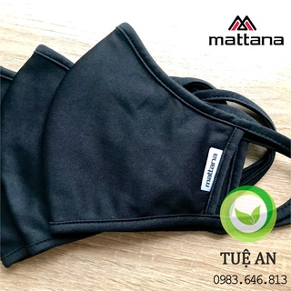 Combo 10 Khẩu trang vải 3 lớp kháng khuẩn chống tia UV Mattana