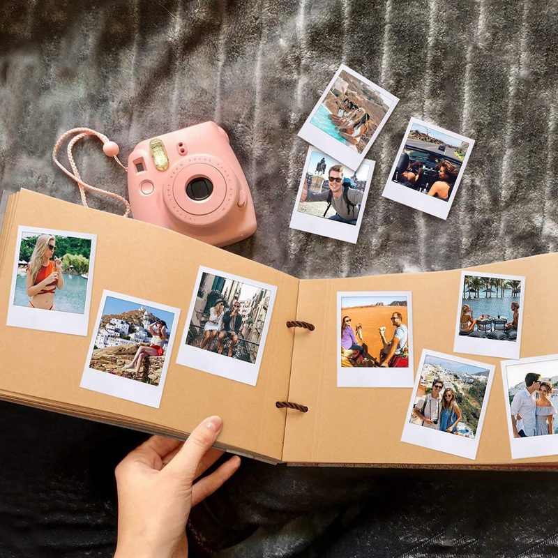 Album Ảnh Gia Đình / Sổ Lưu Niệm DIY Phong Cách Vintage