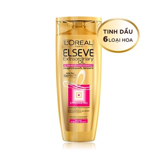 Dầu Gội Chiết Xuất Tinh Dầu Hoa tự nhiên L'Oréal Paris Elseve Extraordinary Oil 330ml