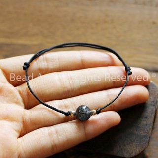 Vòng Tay Đá T.Anh Tóc Đen 8MM, Vòng Tay Phong Thuỷ, Chuỗi Hạt, Trang Sức, Hợp Mệnh Thủy, Mộc S50 - Bead Art