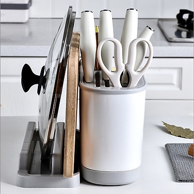 Ống Đũa Nhựa Cài Giao Thớt Cao Cấp Kết Hợp Để Nắp Vung Đa Năng Chất Liệu ABS