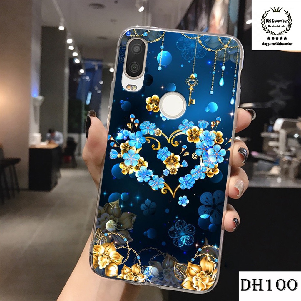 Ốp lưng Vsmart ACTIVE 1 in hình hoa tinh tế , mới mẻ DH DECEMBER