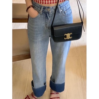 Quần jeans lật lai size L