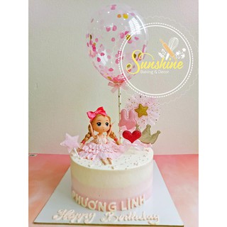 Búp Bê Làm Bánh Sinh Nhật Đồ Chơi Chibi Cho Bé