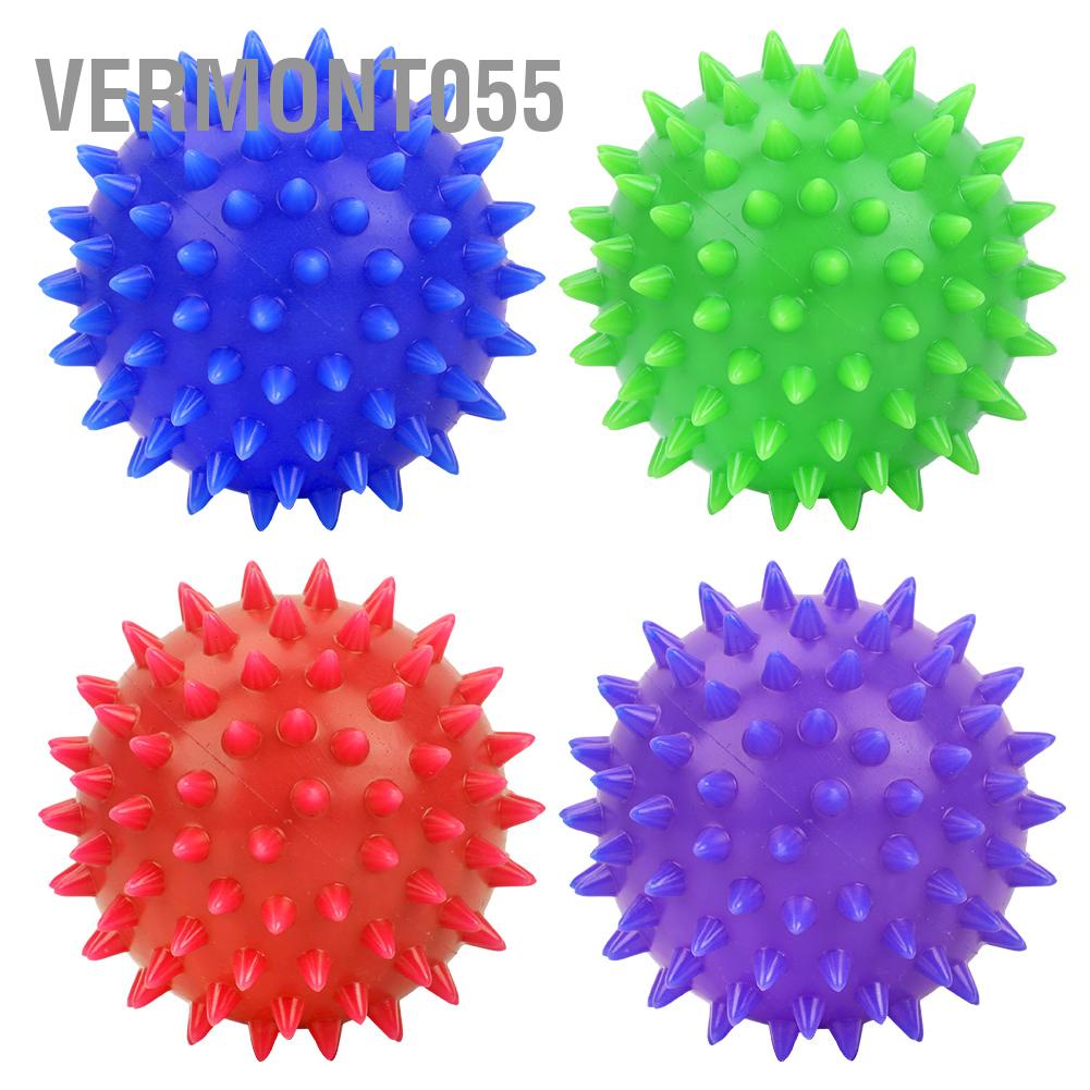 Có thể bán buôn PVC Peanut Spiky Massage Ball Back Foot Massage Tập thể dục Cơ bắp Vermont055 Hàng giao ngay