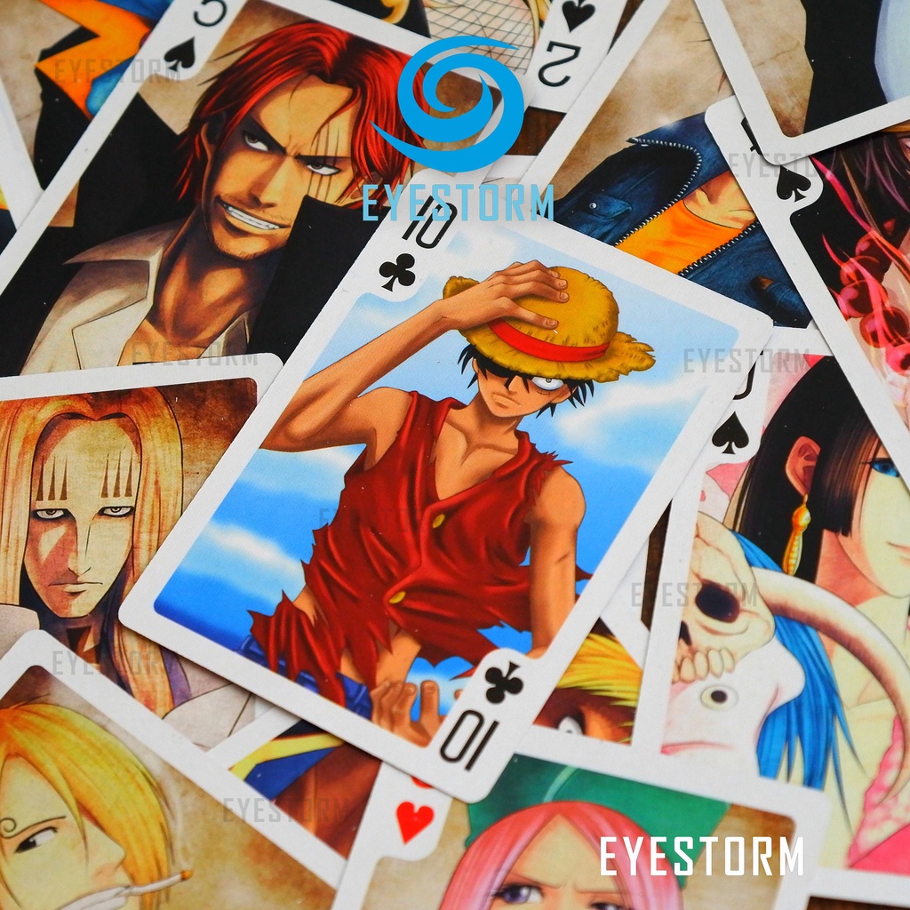 Bài tây anime One Piece - Đảo Hải Tặc  - tú lơ khơ, manga Poker Z - 54 lá