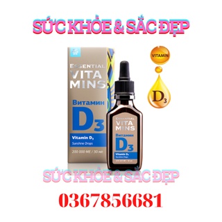 [Tăng khả năng Hấp Thụ] Vitamin D3 siberi - Tăng cường hấp thụ canxi hệ miễn dịch cho trẻ Vitamin D3 siberian - Date2023