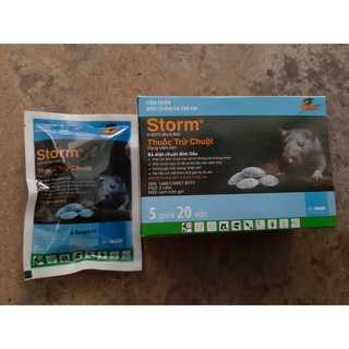 Sản phẩm diệt chuột STORM ( 1 gói gồm 20 viên )