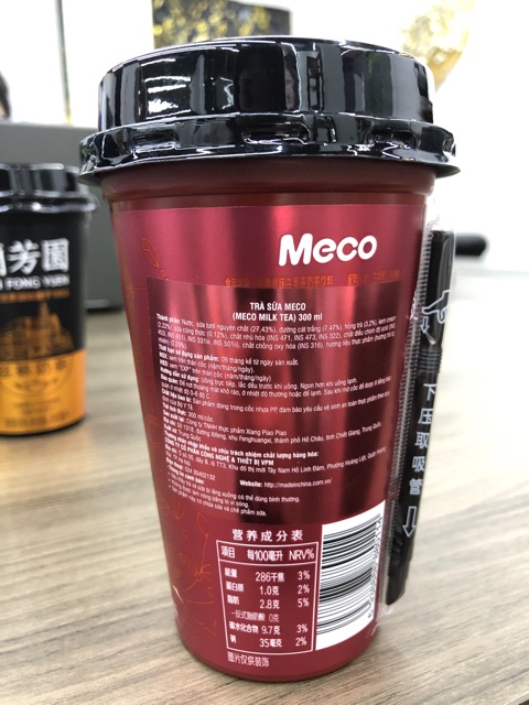 [Hàng Nhập Khẩu] Trà Sữa Meco 300ml