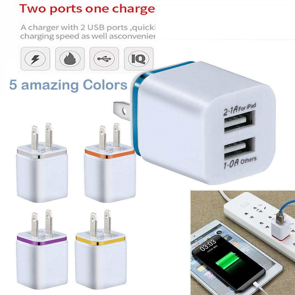 Củ sạc nhanh 5v / 2a 2 cổng usb