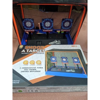 Đồ chơi bia tự động kèm lồng cho Nerf