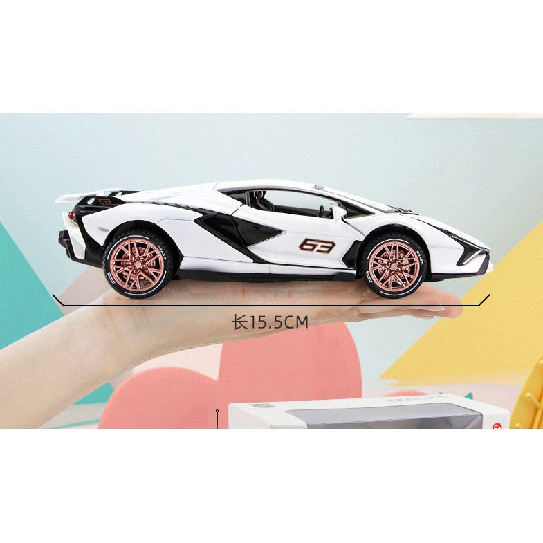 MÔ HÌNH XE LAMBORGHINI SIAN FKP 37 1:32