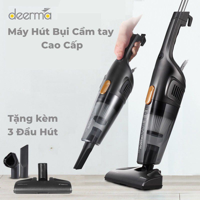 Máy hút bụi cầm tay cao cấp DEERMA