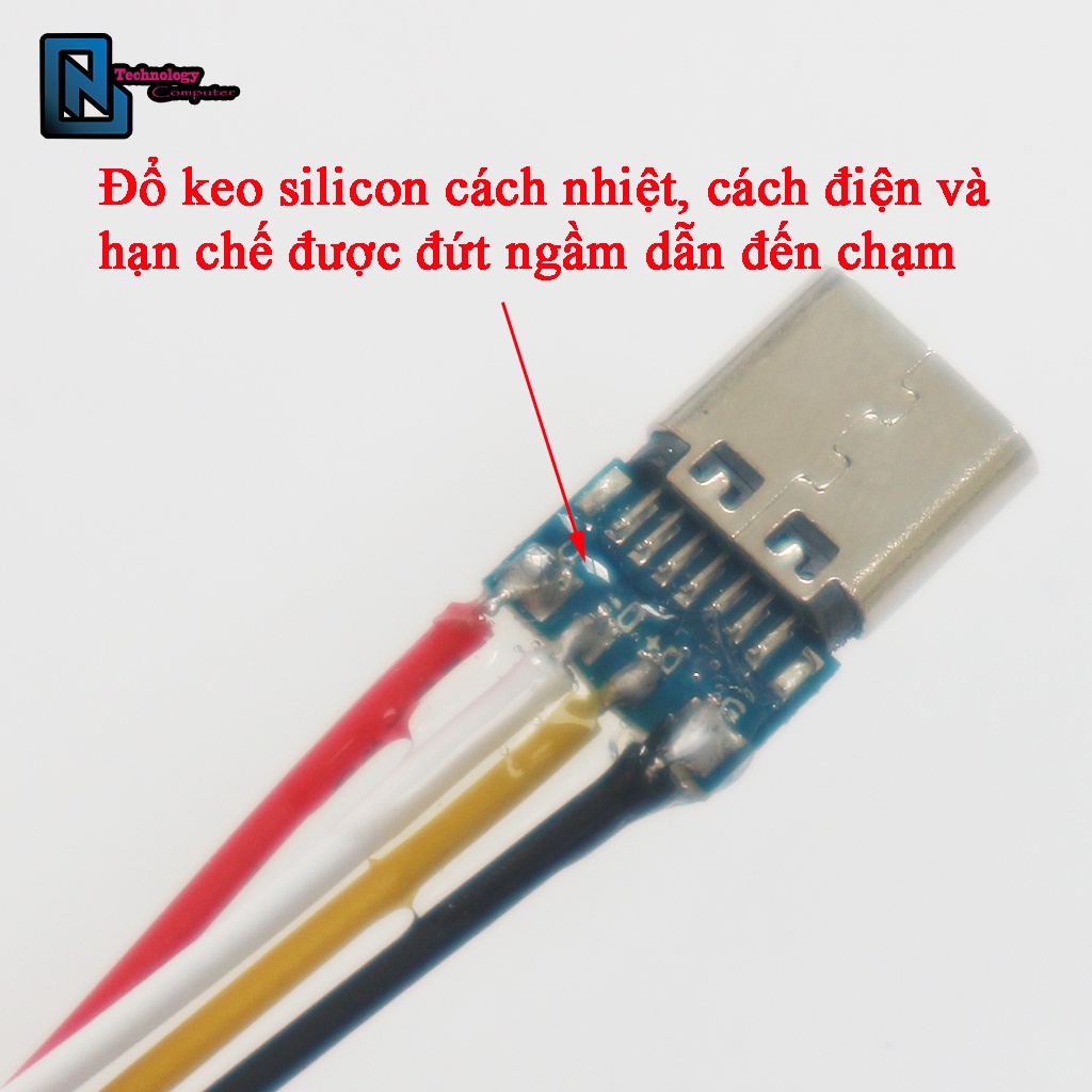 Bộ Đầu Mod Jack Type C 5 Pin Cho Bàn Phím Cơ Chuột Các Loại