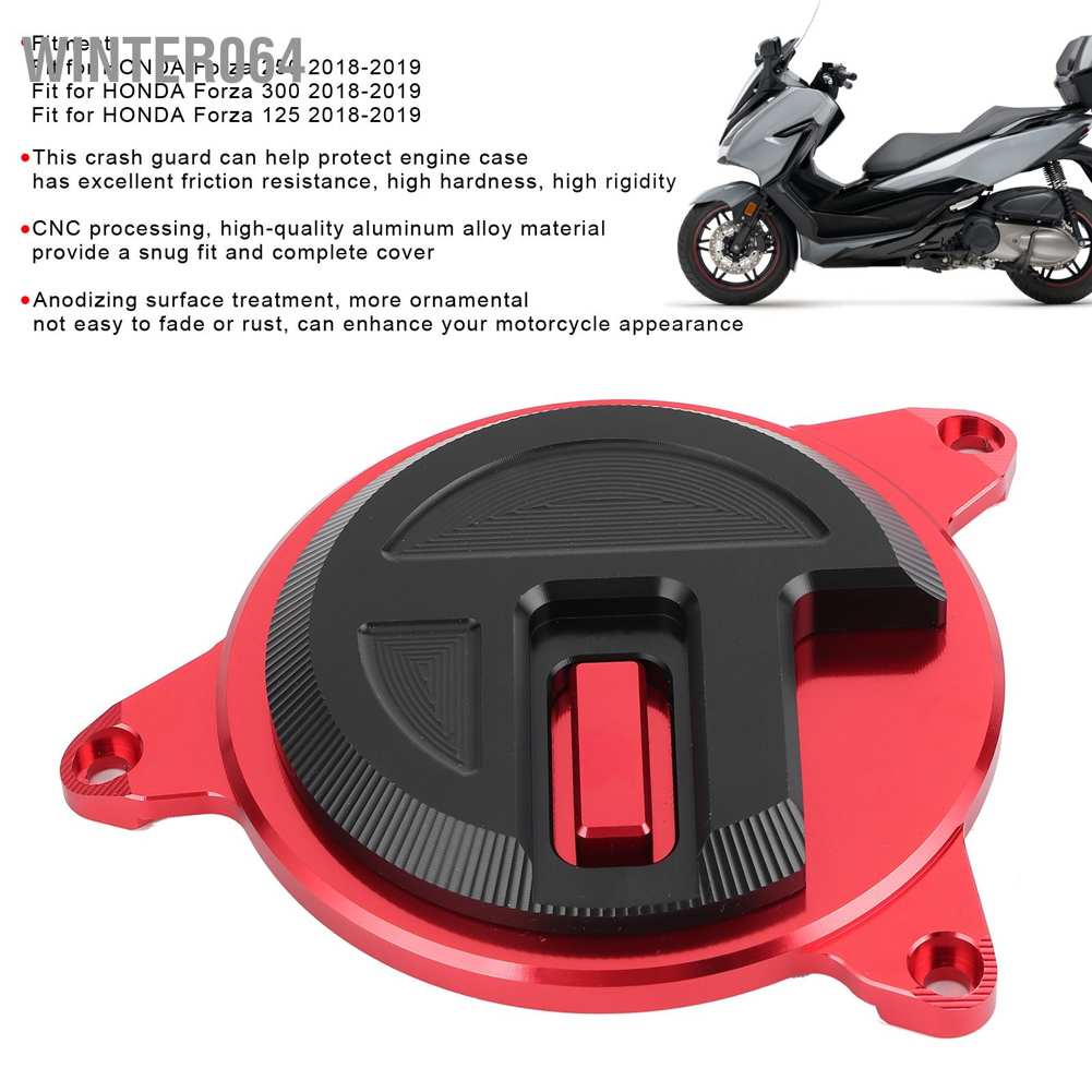 Winter064 bảo vệ động cơ xe máy vỏ bảo vệ Đối với HONDA Forza 250/300/125 2018-2019