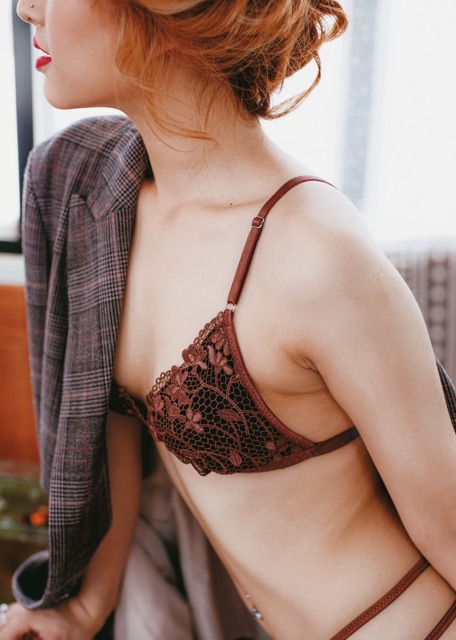 Bralette - Đồ Lót Thiết Kế - Embroidery Brownie | BigBuy360 - bigbuy360.vn