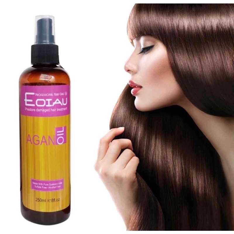 Xịt dưỡng tóc phục  hồi tóc óng mượt hương nước hoa EOIAU 250ml