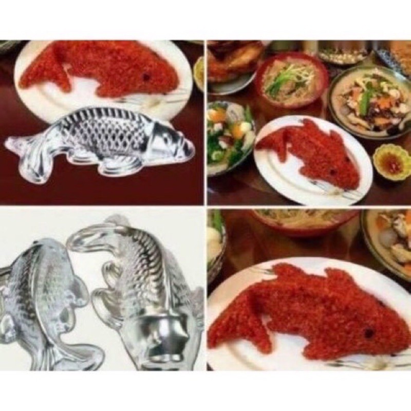 Khuân làm xôi ,khuân làm thạch hình cá chép