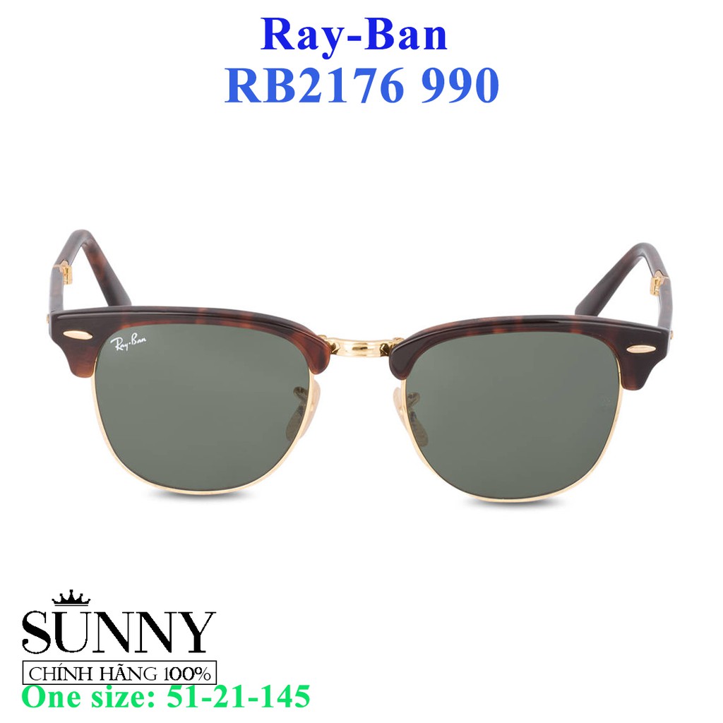 RB2176 990 - kính mát nam nữ RayBan chính hãng, bảo hành toàn quốc, thiết kế dễ đeo bảo vệ mắt