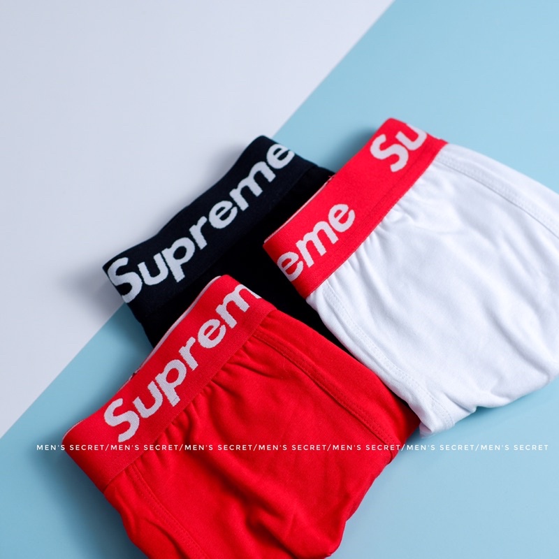Quần lót nam boxer Supreme cao cấp cotton thiên nhiên co dãn 4 chiều DAPPERMAN