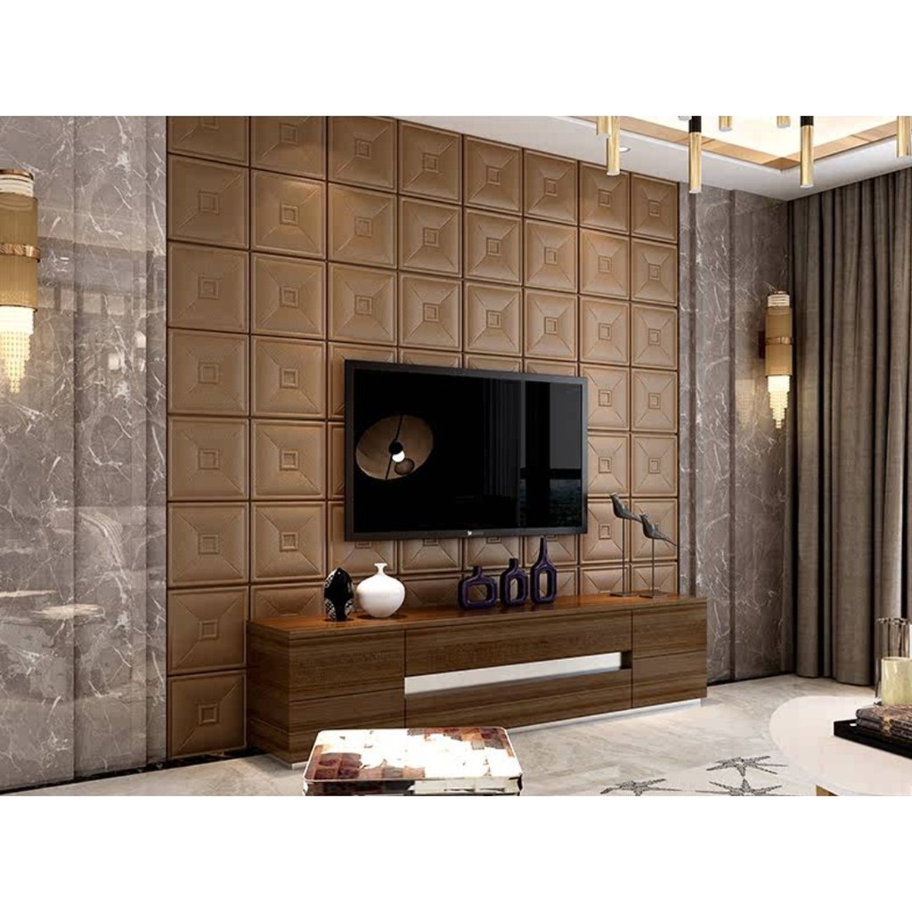 Xốp Dán Tường Giả Da Cao Cấp Mới, Kích Thước 70cm x 70cm | BigBuy360 - bigbuy360.vn