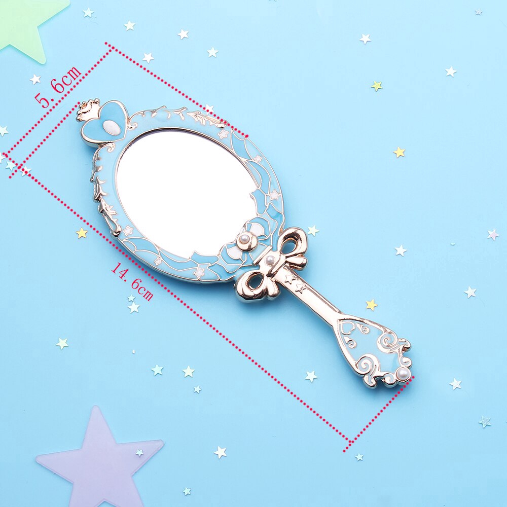 Gương trang điểm cầm tay thiết kế hoạt hình Thủy thủ Mặt trăng