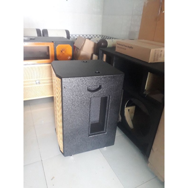 Vỏ loa kéo 4tấc đơn 3 đừơng tiếng bas trung trep