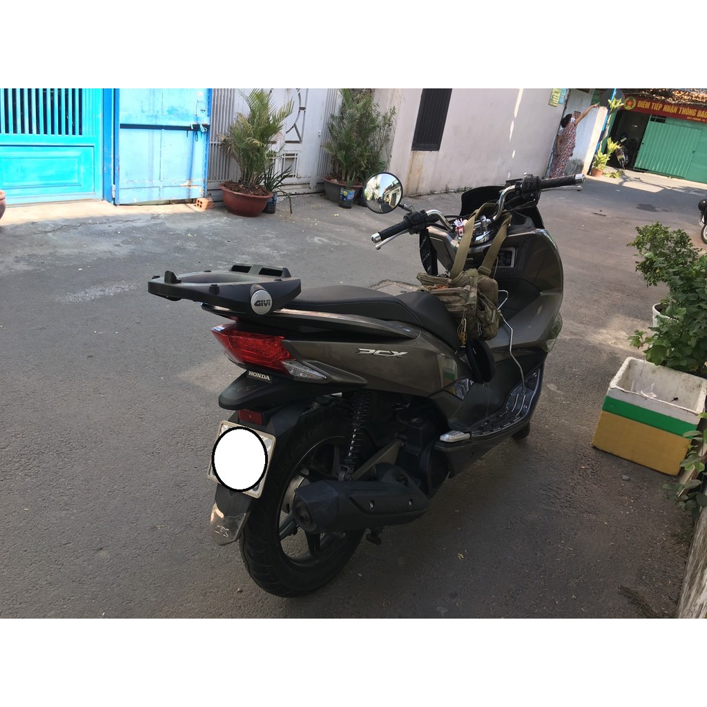 Thùng xe PCX thùng Givi B360N và baga SRV PCX, hàng Givi chính hãng, bảo hành 2 năm