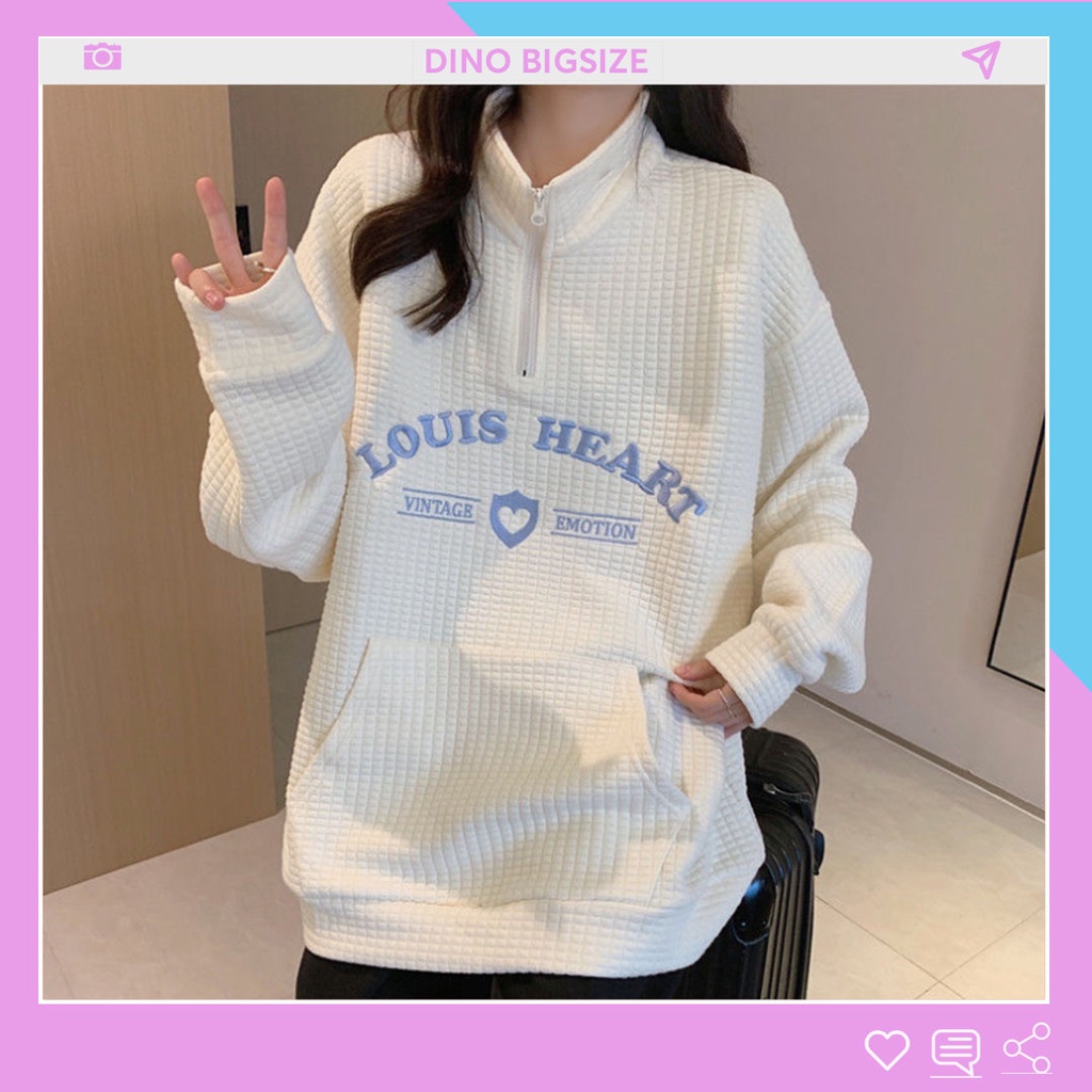 Áo polo nữ bigsize, Áo polo nữ dài tay form rộng M-4XL - DINO | BigBuy360 - bigbuy360.vn