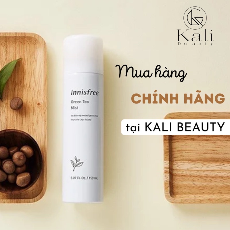 XỊT KHOÁNG  INNISFREE GREEN TEA MINERAL MIST (net 150ml)