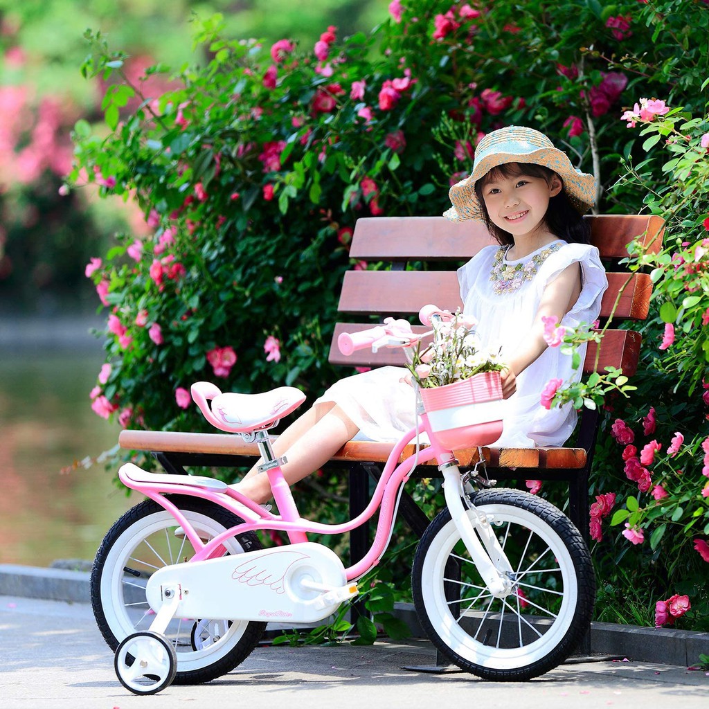 Size 12&quot; Xe đạp trẻ em Royal Baby Swan ( Royalbaby - xe đạp cho bé )