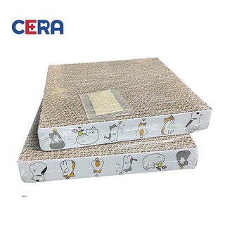 Bàn cào móng cho mèo hình vuông - bàn cào móng 011
