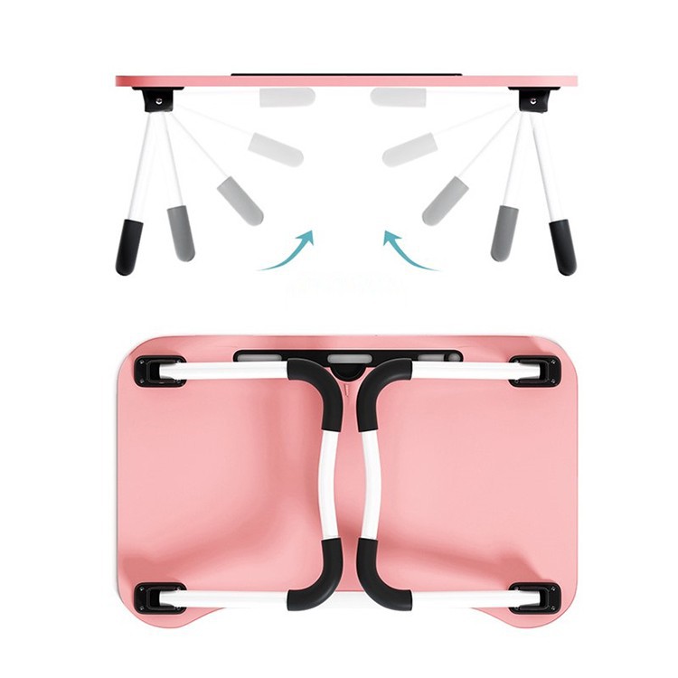 Bàn học mini chân gập - Có khe cắm Ipad - Điện thoại | BigBuy360 - bigbuy360.vn