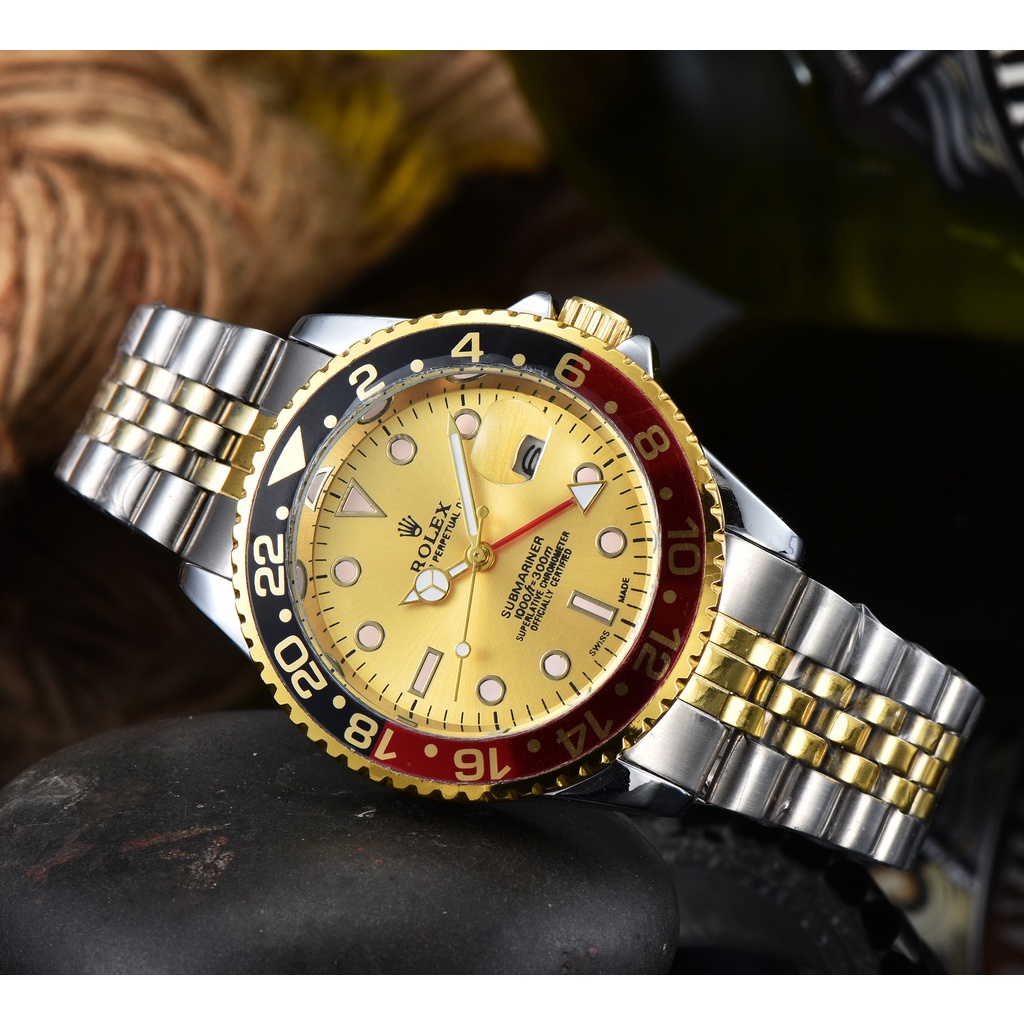 Đồng Hồ Rolex Dây Thép 40MM Lịch Lãm Thời Trang Cho Nam