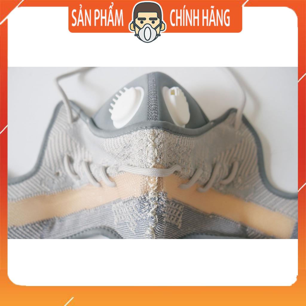Khẩu Trang Giày Yezzy Xám Vàng phong cách chống bụi thời trang cao cấp