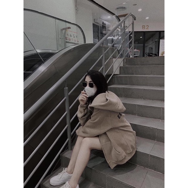 ÁO NỈ MŨ ES KHOÁ CHO NỮ | BigBuy360 - bigbuy360.vn