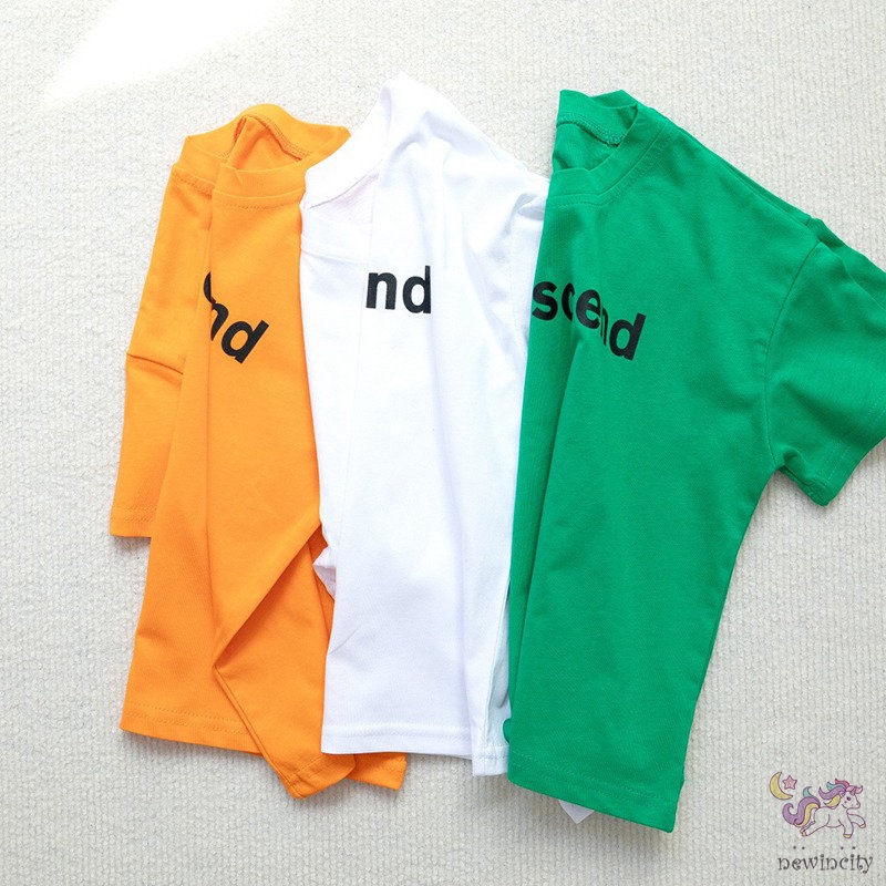 Áo Cotton MàU SắC Đơn GiảN Cho Bé GáI