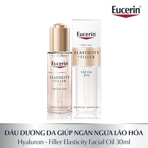 Dầu dưỡng da giúp ngăn ngừa lão hóa Eucerin Hyaluron - Filler Elasticity 30ml