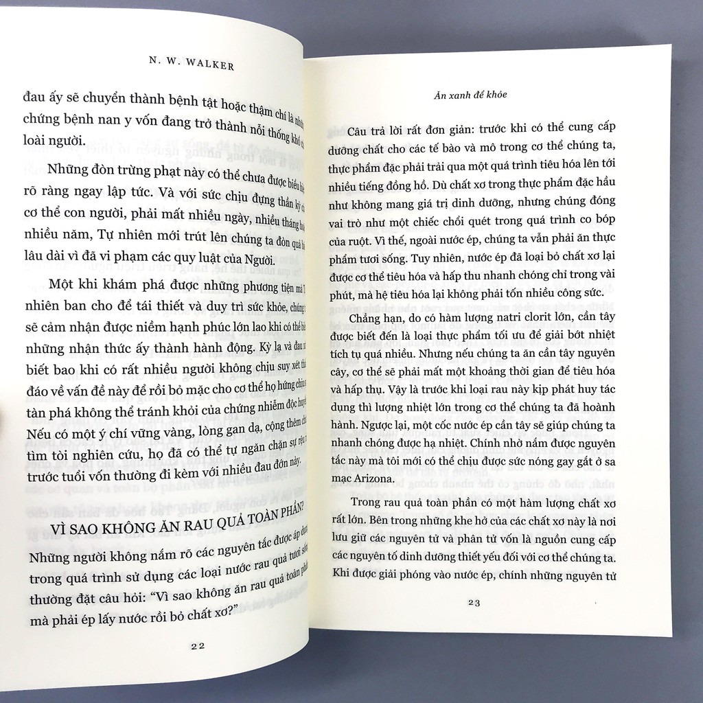 Sách - Ăn xanh để khỏe - THA95