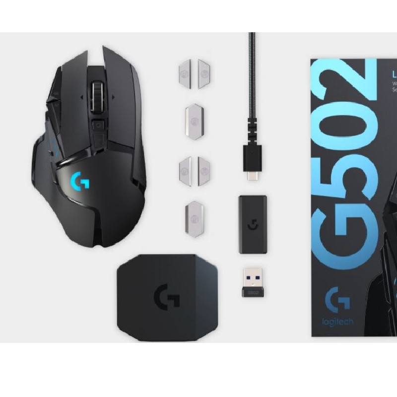 CHUỘT CHƠI GAME KHÔNG DÂY LIGHTSPEED G502 WIRELESS - Hàng Chính Hãng