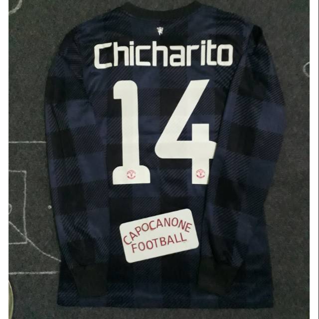 Áo thun thể thao Jersey MANCHESTER UNITED 2013 2014 AWAY 13 14 2015 15 ls