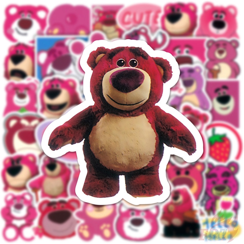 Bộ 50 Cái ☆ Hình Dán Lotso Series 02 ☆ Miếng Dán Chống Thấm Nước Họa Tiết Graffiti Thời Trang
