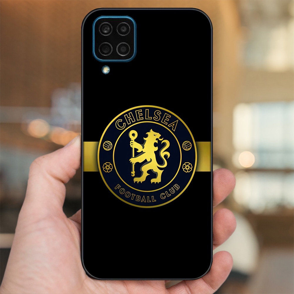 Ốp lưng Samsung M32, M33, M53, M62 viền đen in hình Chelsea FC