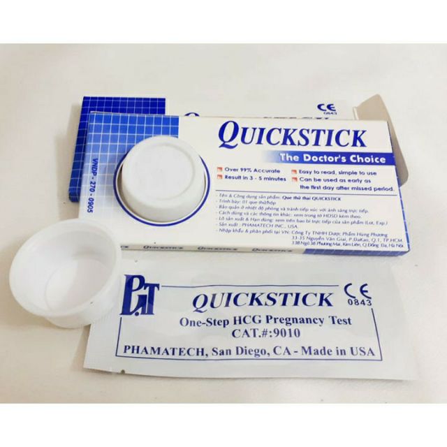 Que thử thai Quickstick