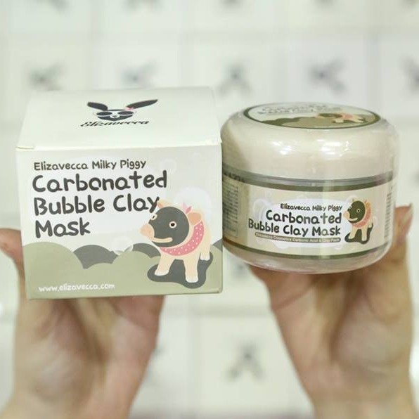 Mặt Nạ Elizavecca Milky Piggy Carbonated Bubble Clay Mask