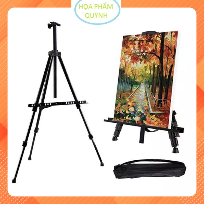 Giá vẽ tranh di động 3 chân bằng sắt, giá kệ để tranh sơn tĩnh điện, Standee chữ A, Giá Treo Tranh Ảnh Chữ A,
